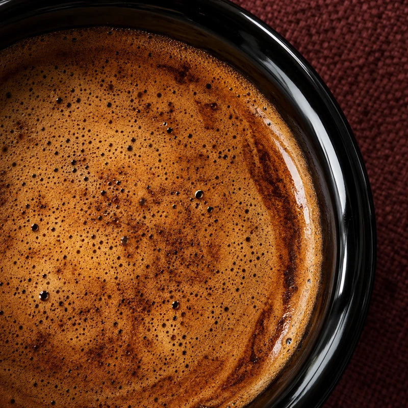 Texture de la créma d’un espresso